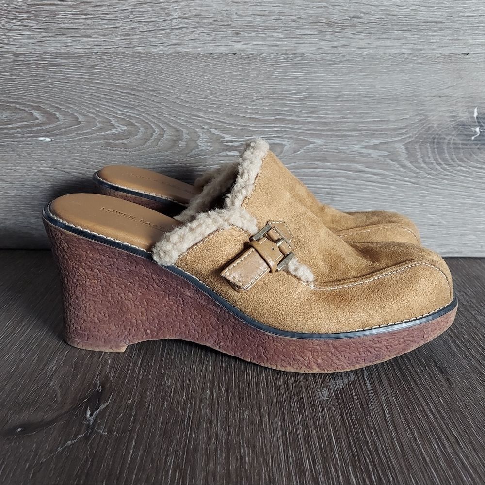 Skechers 90s y2k Vintage Boho Western Cowgirl Platform Wedge Clogs 9